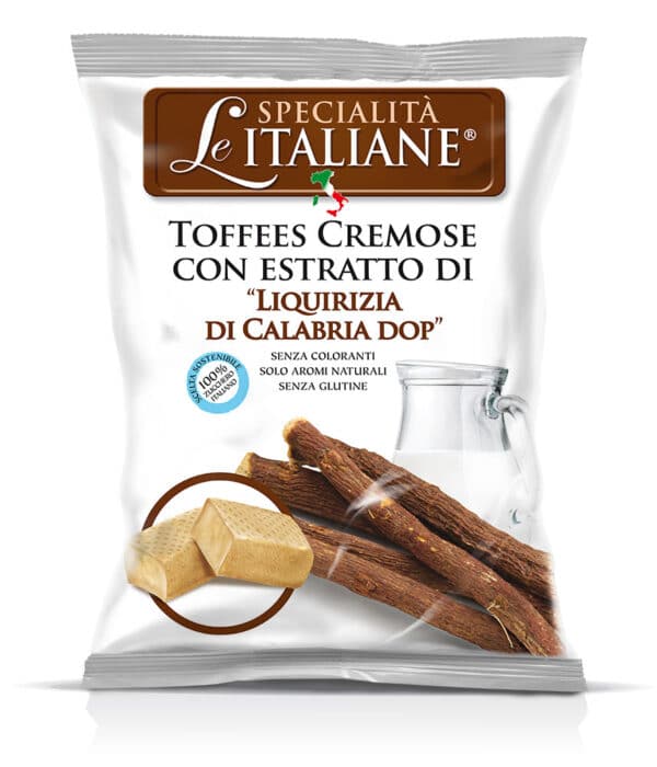 SP44E Toffee Cremose con estratto di Liquirizia di Calabria DOP 8004590111445